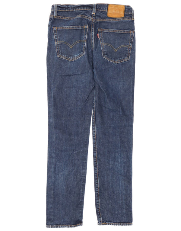 Calça jeans feminina Levi's 511 Slim W30 L32 azul algodão