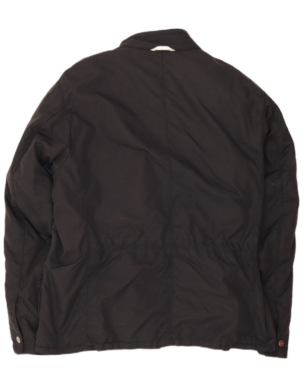 Jaqueta utilitária masculina Brema IT 56 3XL poliamida preta