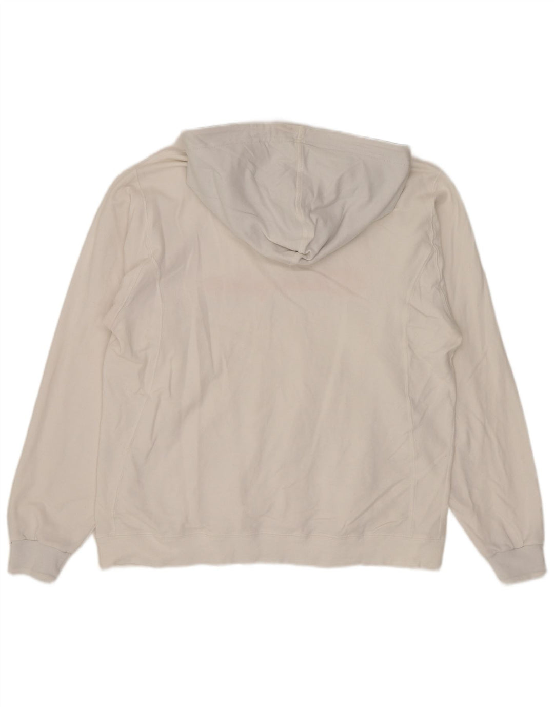 Jumper com capuz gráfico masculino Champion pequeno branco