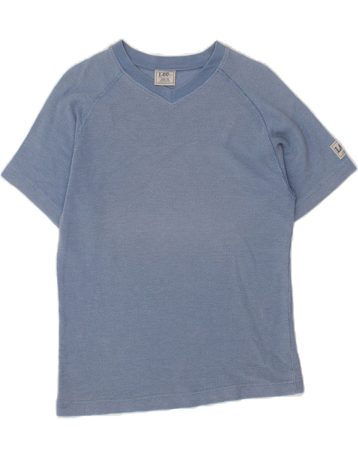 LEE Mens T-Shirt Top Medium Blue Cotton Vintage Lee and Second-Hand Lee from Messina Hembry 