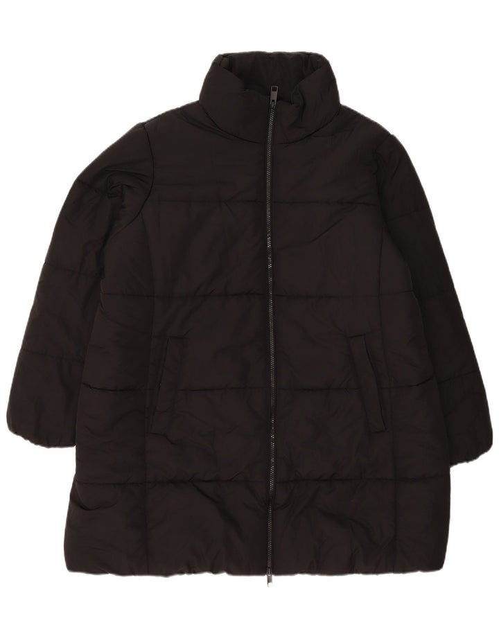 Jaqueta acolchoada feminina Marks & Spencer UK 20 2XL poliéster preto