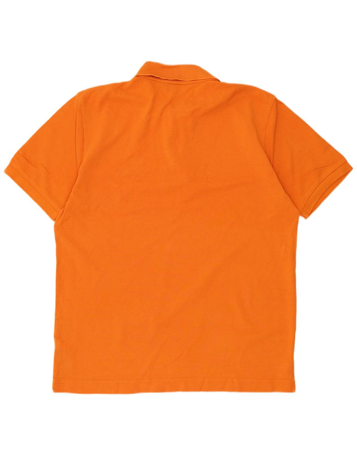 Camisa polo masculina KAPPA grande algodão laranja