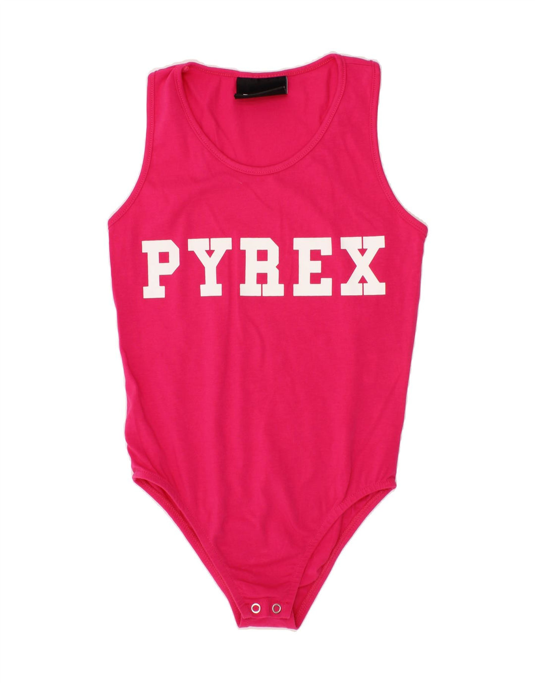 PYREX Baby Girls Graphic Bodysuit 9-12 Months Large Pink Cotton Vintage Pyrex and Second-Hand Pyrex from Messina Hembry 