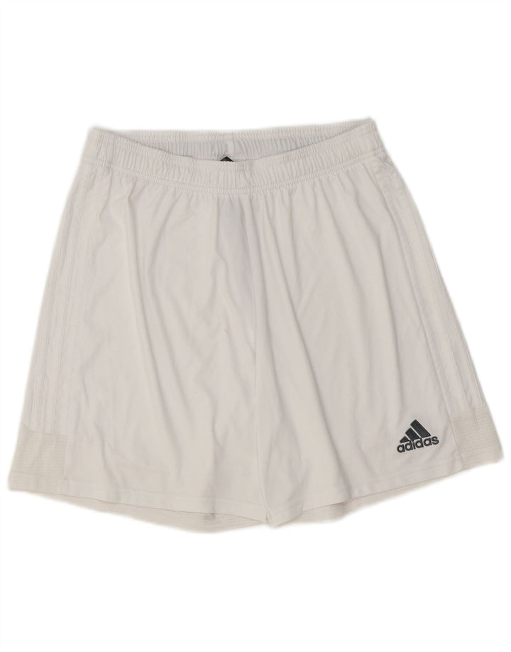 Adidas Mens Aeroready Sport Shorts Grande Poliéster Branco