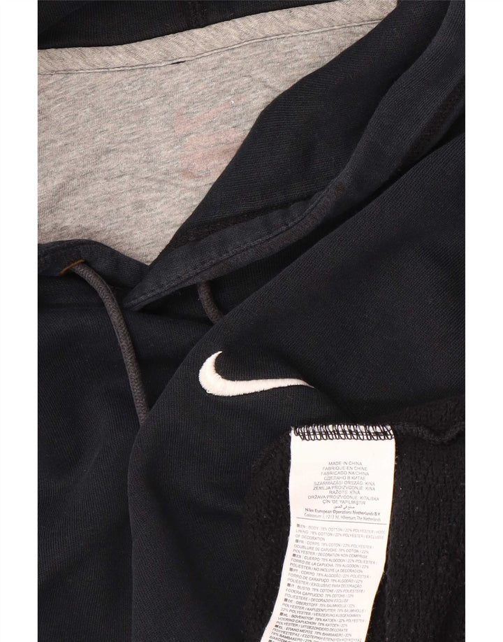 Nike Mens Hoodie Jumper 2XL Algodão Preto