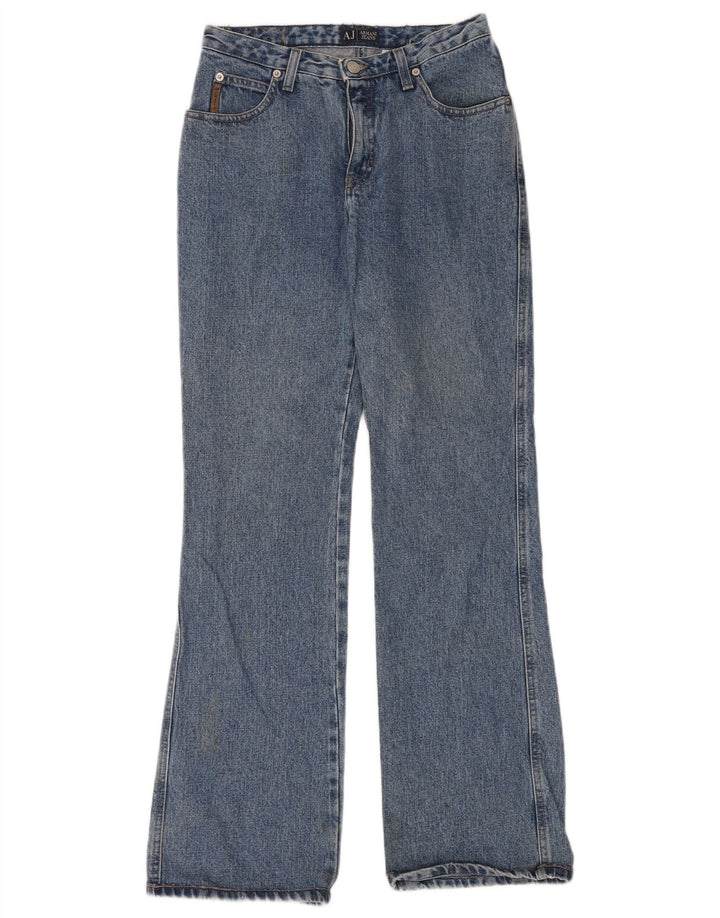 Calça jeans feminina Armani W28 L32 azul algodão