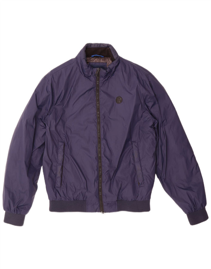 Jaqueta bomber masculina North Sails UK 38 poliamida azul marinho médio