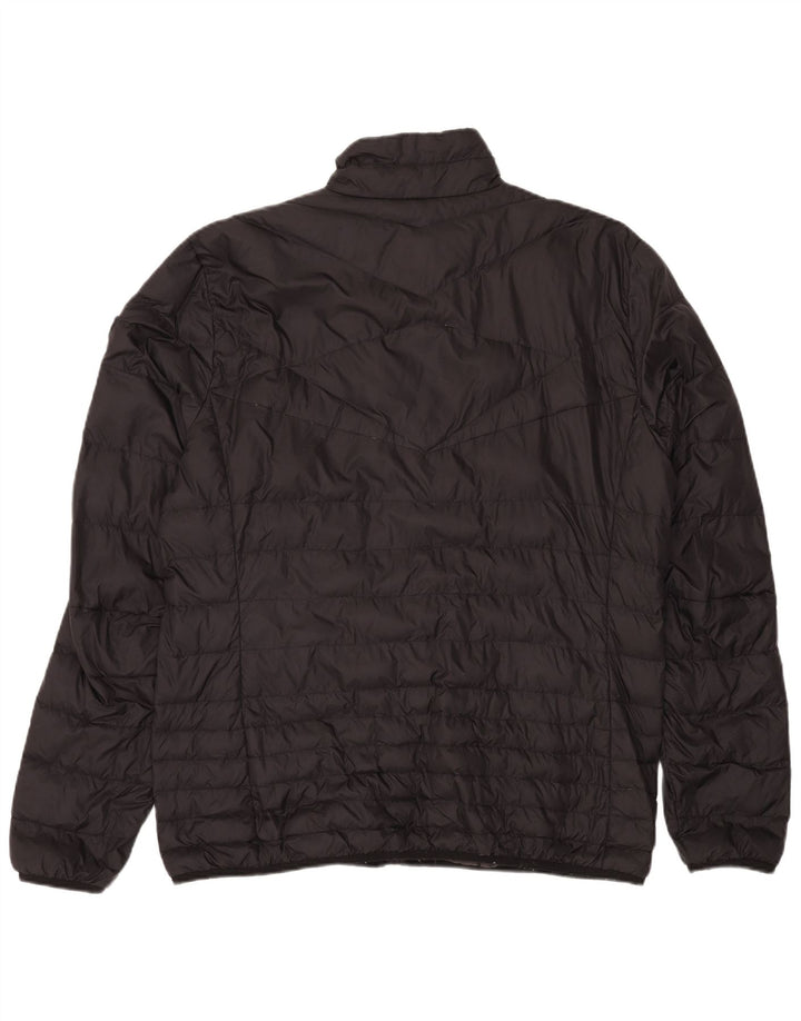 PUMA Mens Padded Jacket UK 42 XL Black Nylon