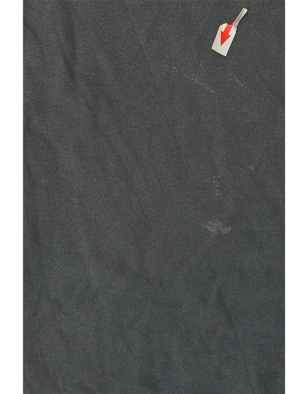 Camiseta gráfica masculina Weird Fish Top algodão cinza médio