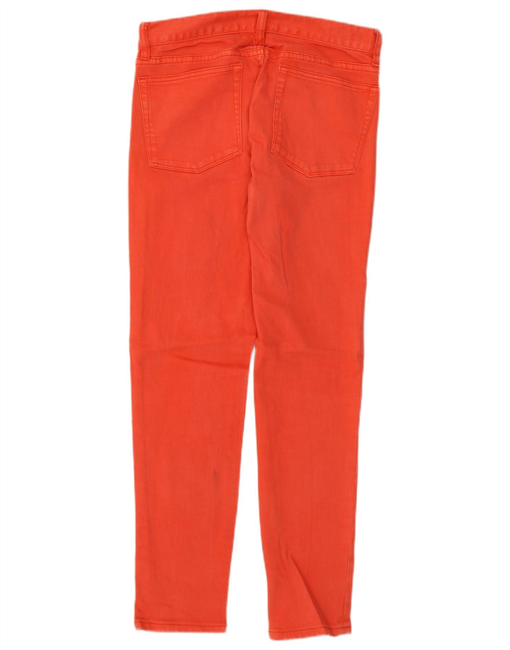 J. Crew Jeans Skinny Stretch Feminino W27 L27 Laranja