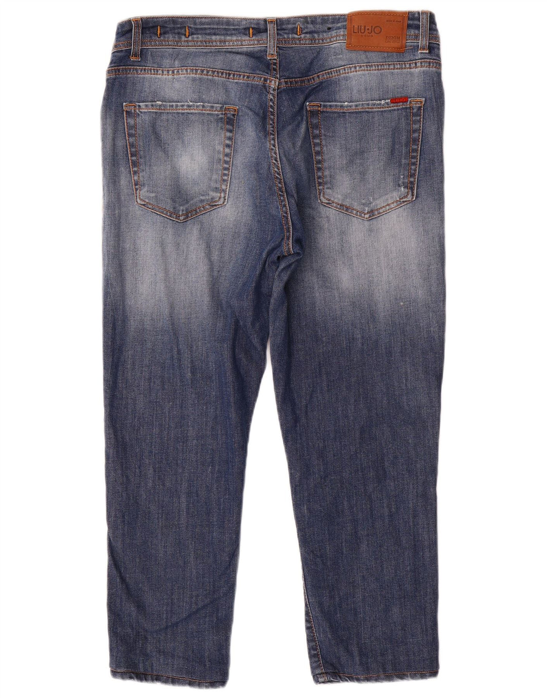 Liu Jo Masculino Regular Slim Jeans IT 49 Médio W34 L25 Azul Algodão