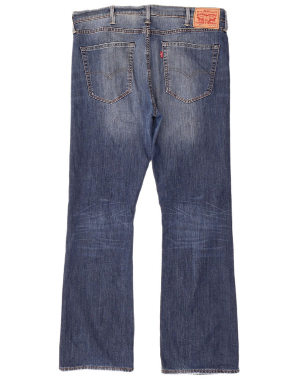 Levi's Mens 527 Bootcut Jeans W38 L32 Blue Cotton