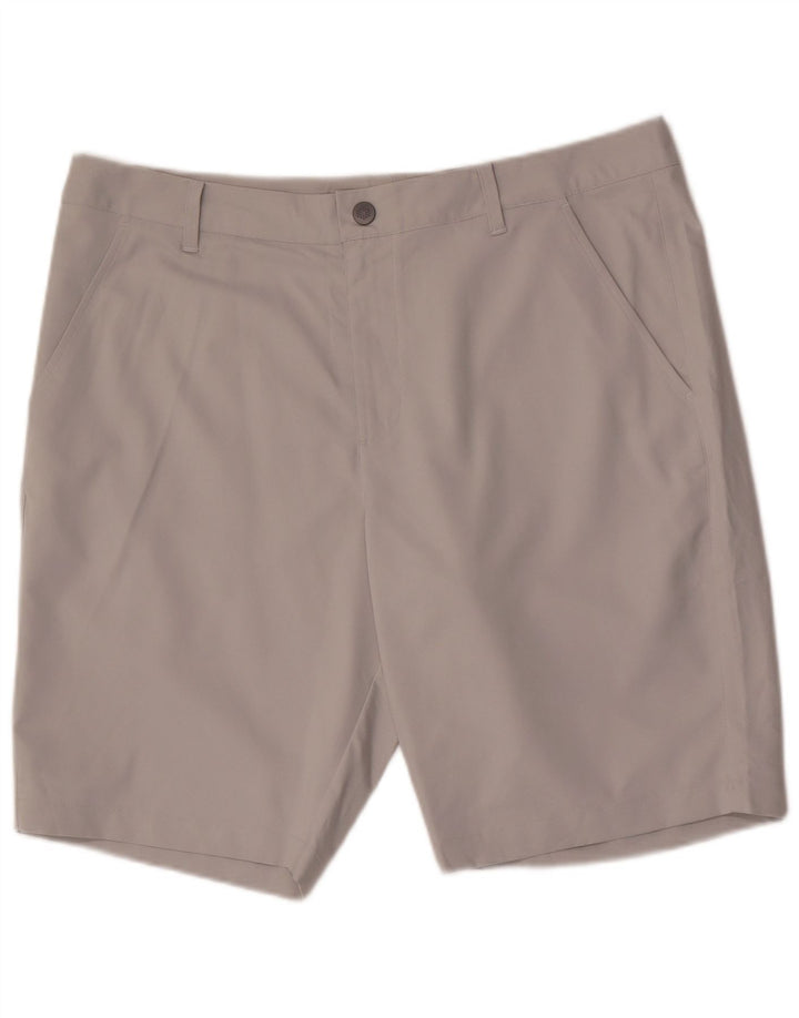 Shorts Chino Masculino PUMA W36 Grande Poliéster Cinza