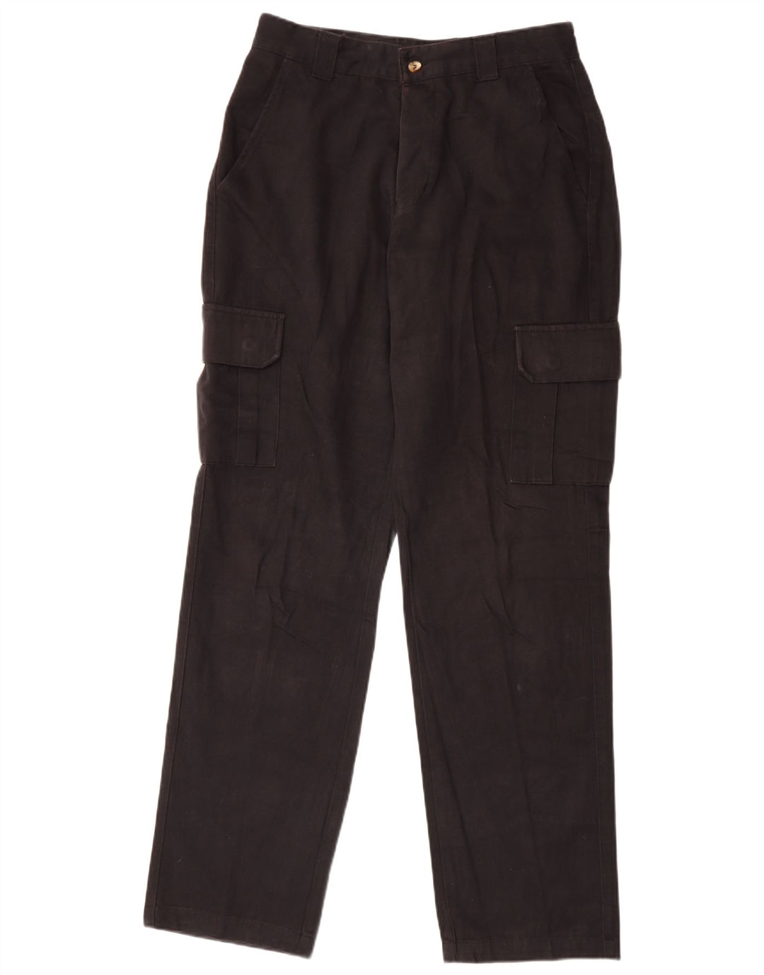 Calça cargo reta masculina Lee W32 L34 algodão preto