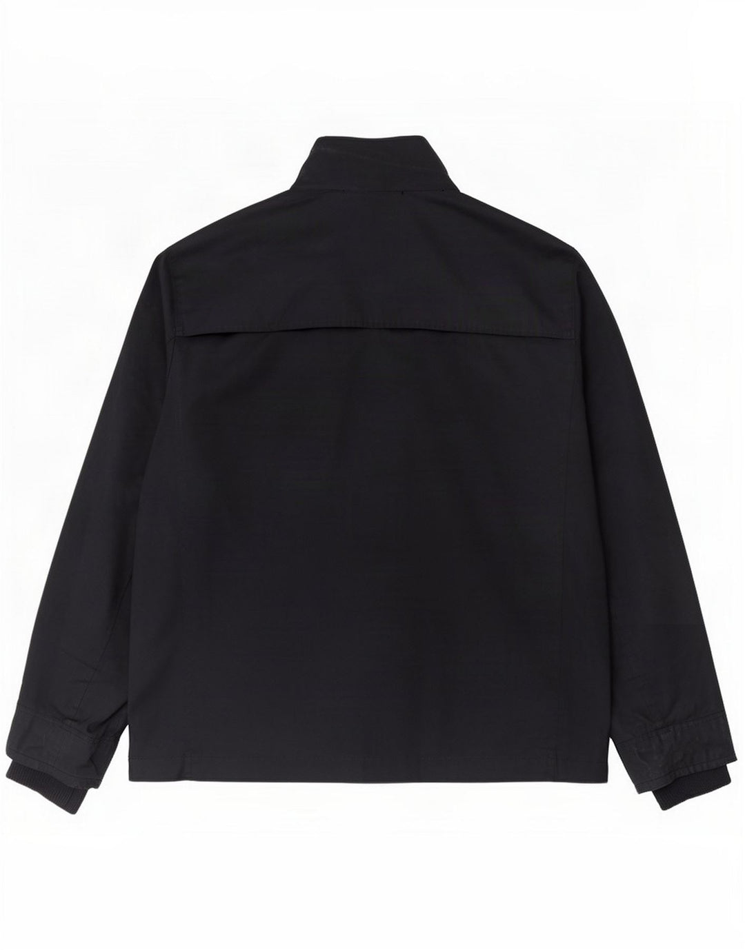 Jaqueta utilitária masculina de roupas de tripulação Reino Unido 40 grande poliéster azul marinho