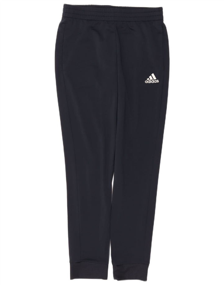 ADIDAS Mens Primegreen Calças de treino Joggers UK 44/46 Grande Azul Marinho
