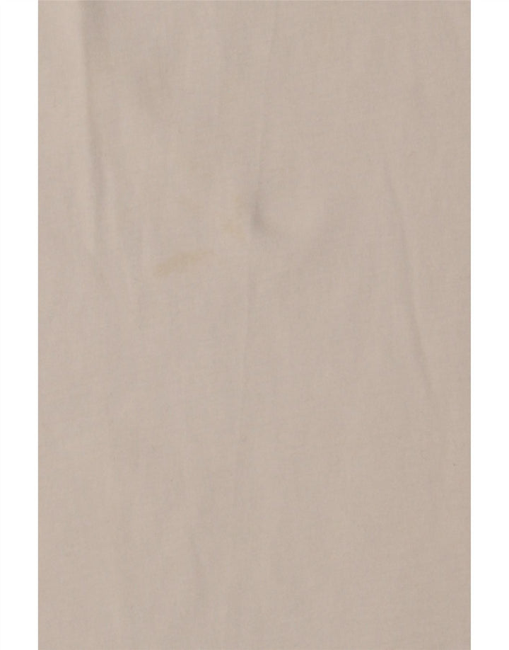 Calvin Klein Jeans Camiseta masculina gráfica Top médio algodão branco