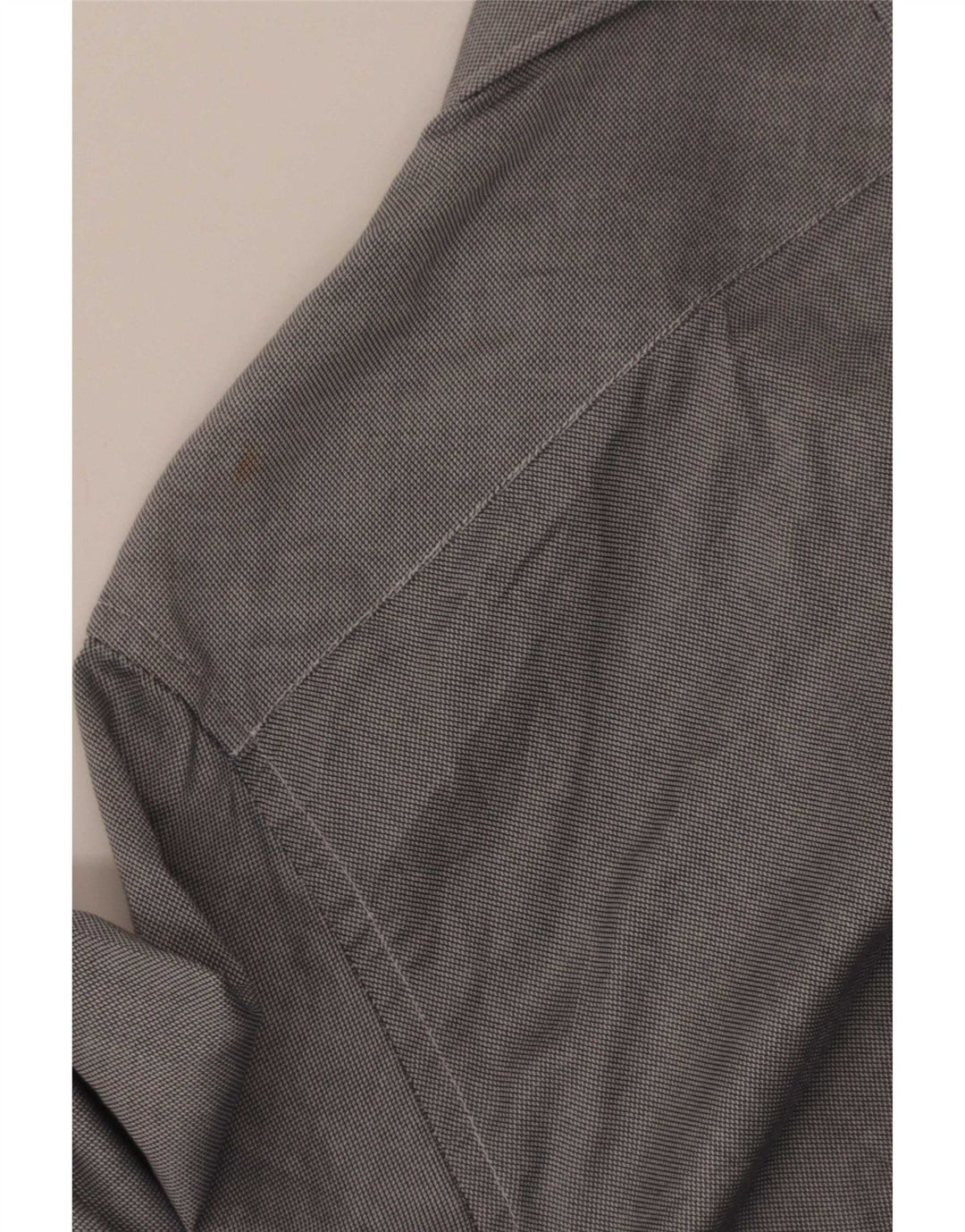 Camisa masculina French Connection algodão cinza médio