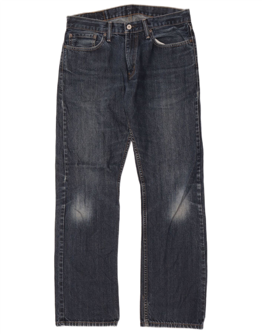 Levi's Masculino 514 Straight Jeans W32 L32 Azul Algodão