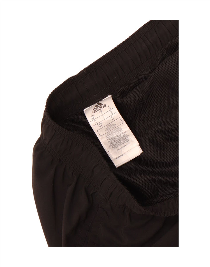 Shorts esportivos masculinos Adidas médio preto poliéster