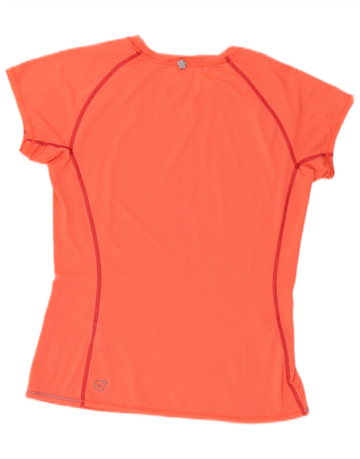Camiseta feminina PUMA UK 8 pequena laranja poliéster