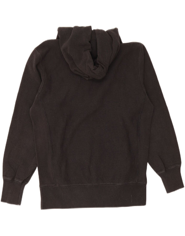 Jumper feminino com capuz gráfico Champion UK 16 grande preto