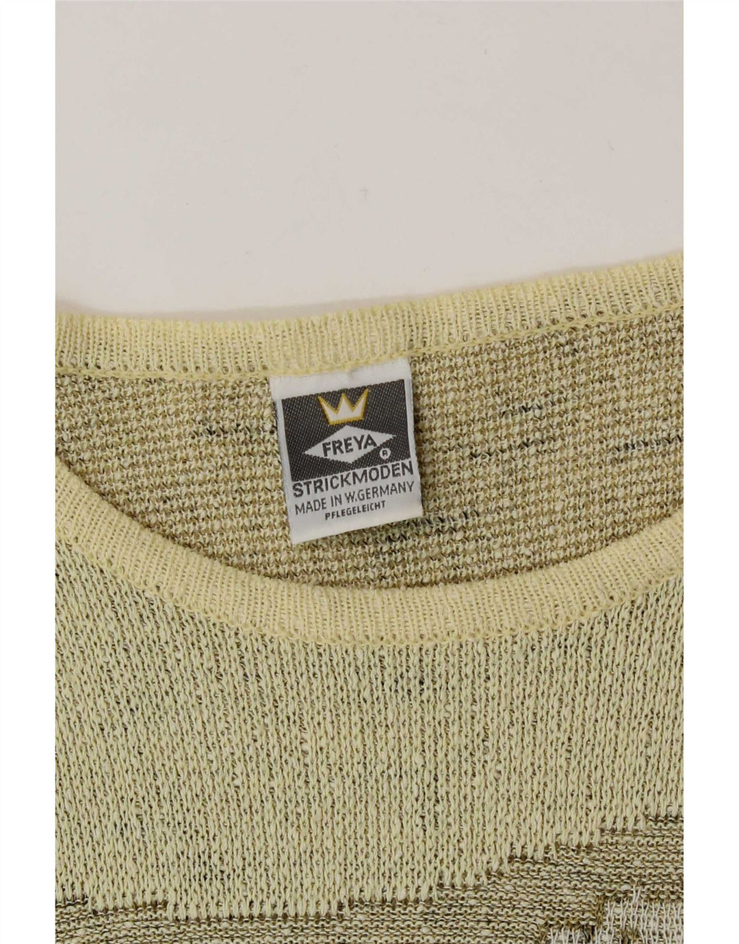 Suéter feminino Freya com gola canoa e gola redonda Reino Unido 14 médio amarelo