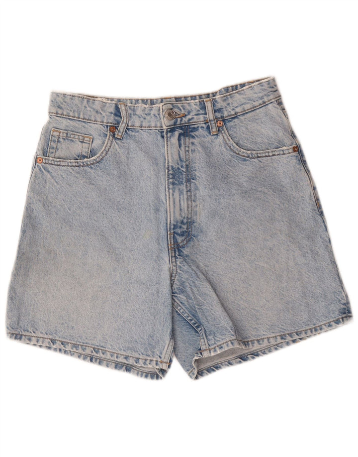 Shorts jeans feminino Zara EU 40 médio W30 algodão azul