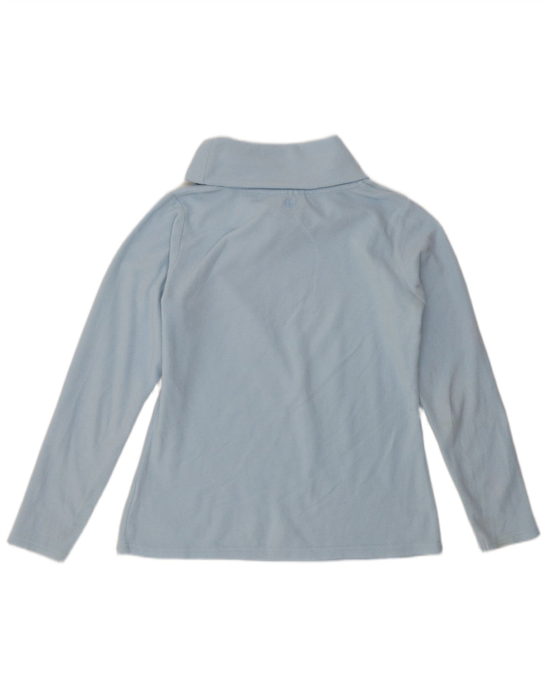 Suéter feminino de lã com gola redonda Mountain Warehouse Reino Unido 12 azul médio