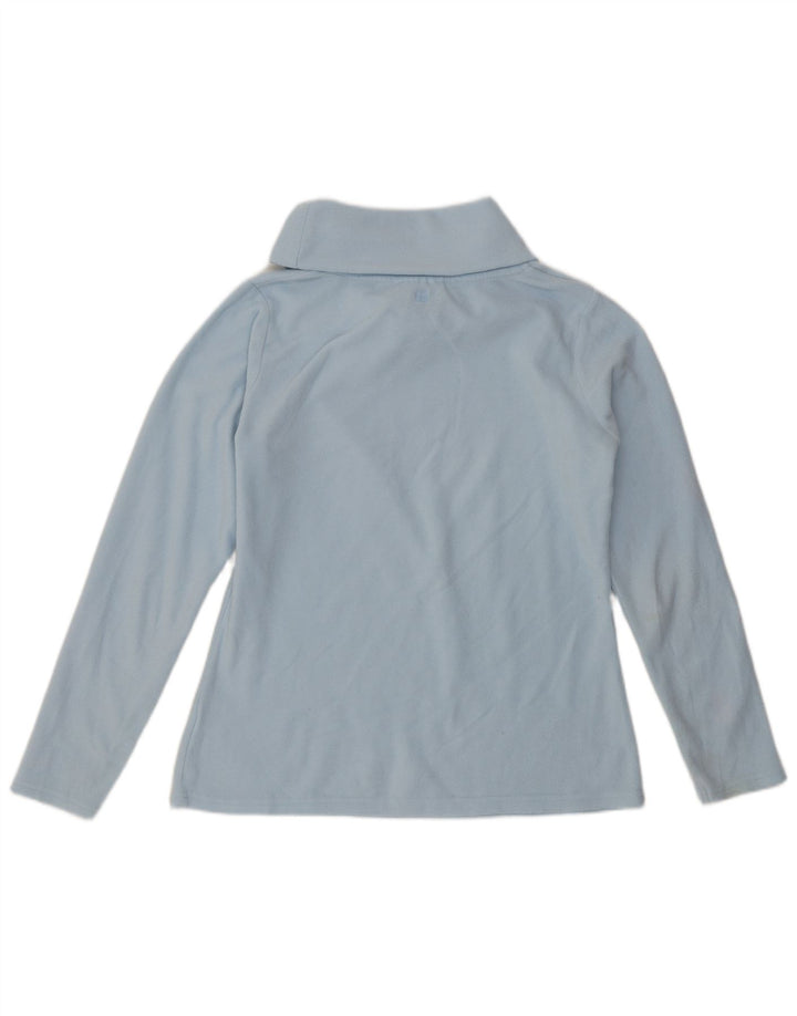 Suéter feminino de lã com gola redonda Mountain Warehouse Reino Unido 12 azul médio