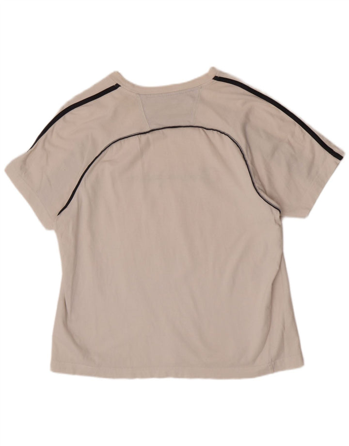 Camiseta masculina Champion de manga curta com estampa regular de algodão branco médio