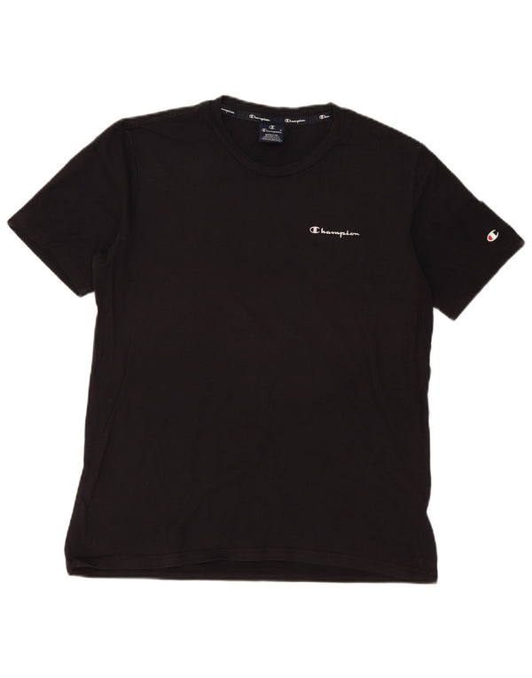 Camiseta masculina Champion Top Médio Preto