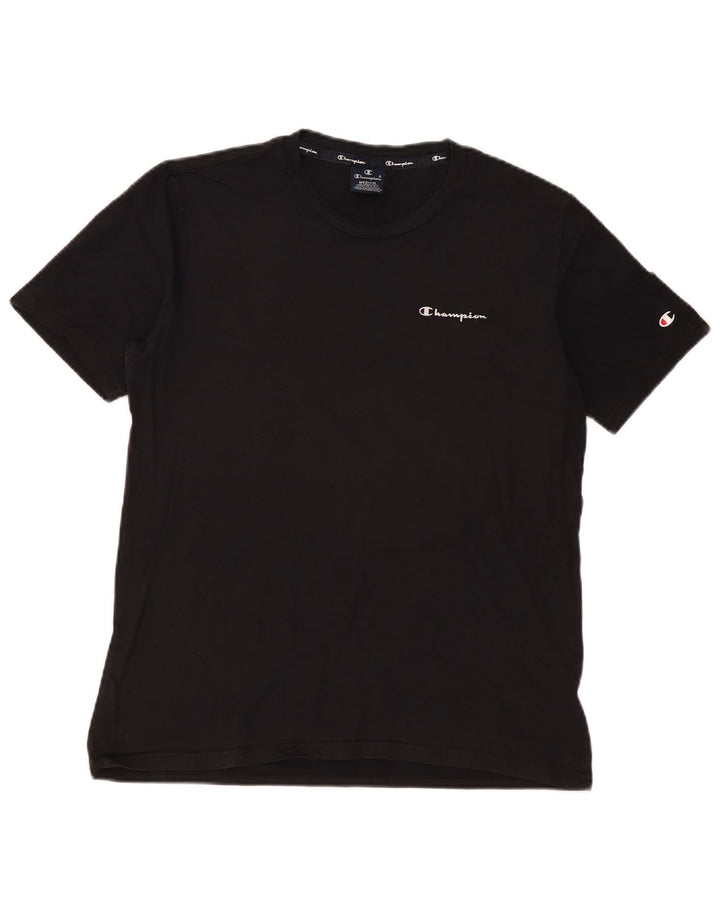Camiseta masculina Champion Top Médio Preto