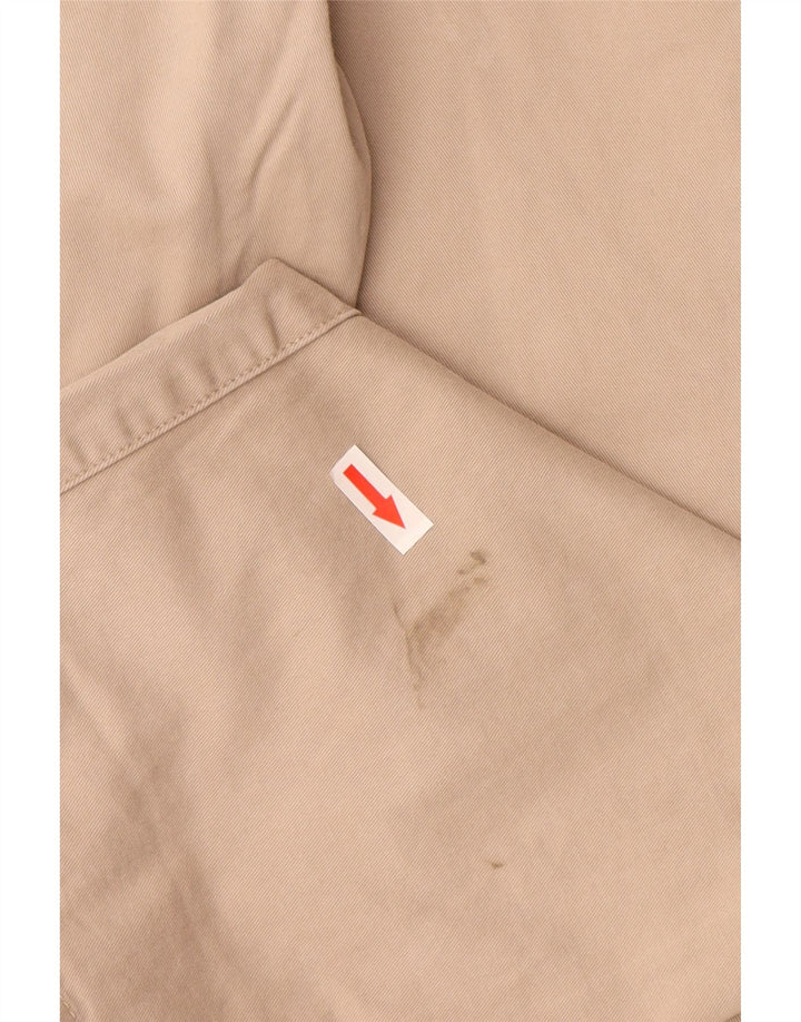 Calça Chino Masculina Slim BONOBOS W38 L32 Algodão Bege