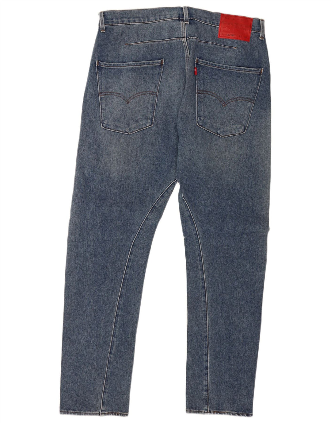 Levi's Masculino 502 Tapered Jeans W33 L32 Azul Algodão