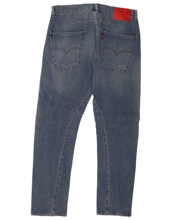 Levi's Masculino 502 Tapered Jeans W33 L32 Azul Algodão