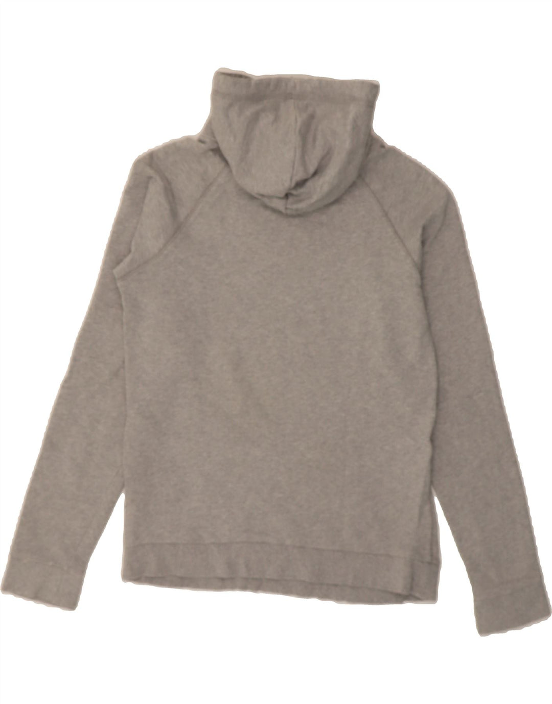 HUMMEL Womens Graphic Hoodie Jumper UK 14 Medium Grey Vintage Hummel and Second-Hand Hummel from Messina Hembry 
