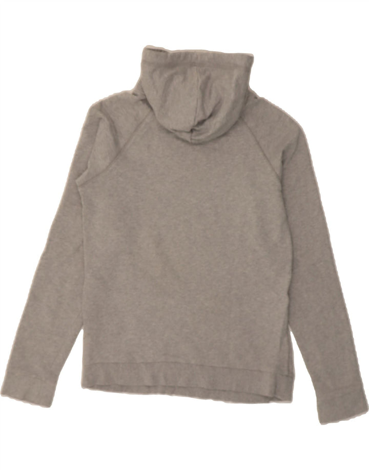 HUMMEL Womens Graphic Hoodie Jumper UK 14 Medium Grey Vintage Hummel and Second-Hand Hummel from Messina Hembry 