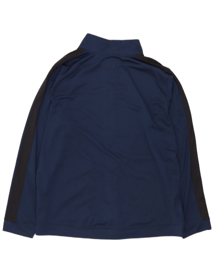 UNDER ARMOUR Jaqueta masculina de agasalho 2XL azul marinho poliéster colorblock