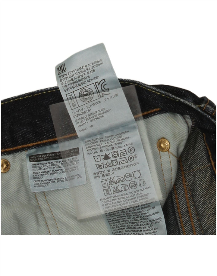Levi's Masculino 527 Bootcut Jeans W34 L30 Azul Algodão