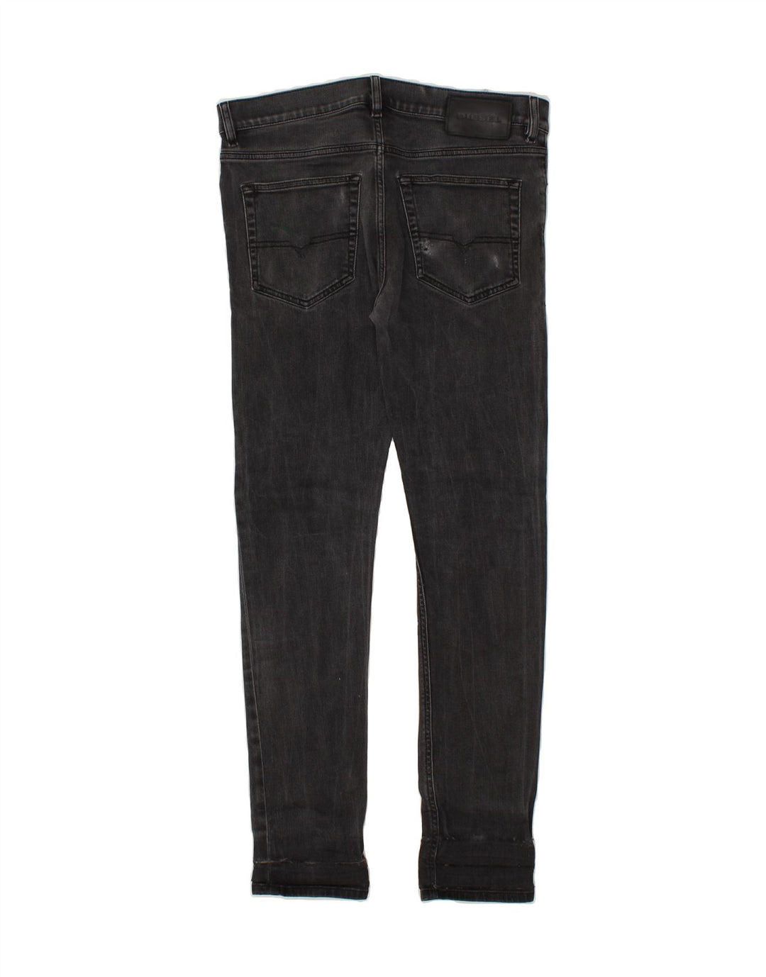 DIESEL Masculino Slim Jeans W32 L32 Algodão Preto