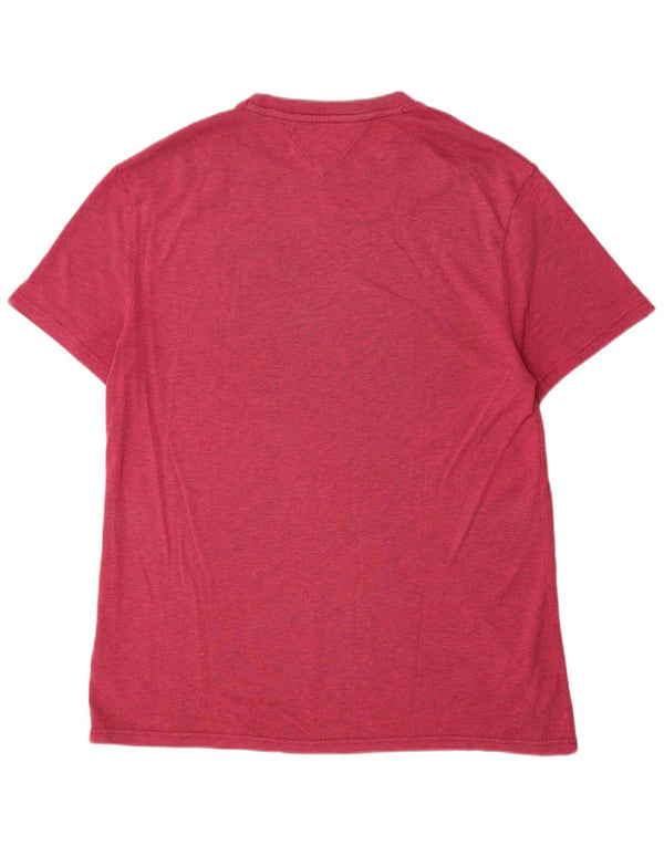 Camiseta masculina Tommy Hilfiger Top XL algodão vermelho