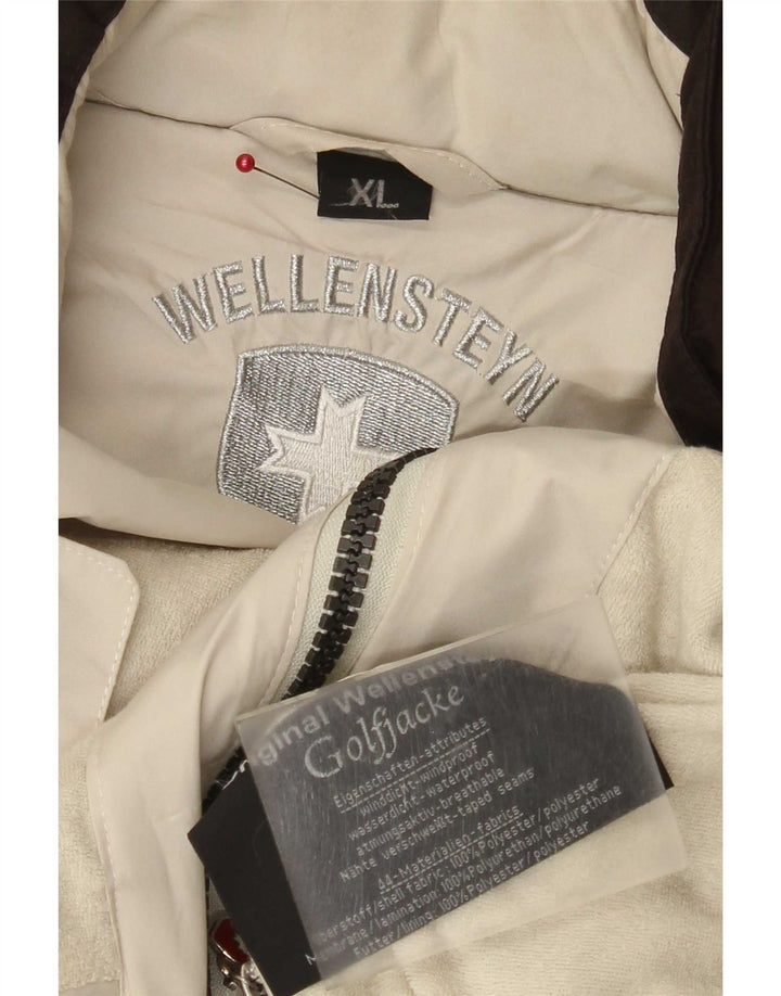 Jaqueta utilitária masculina Wellensteyn UK 42 XL poliéster bege