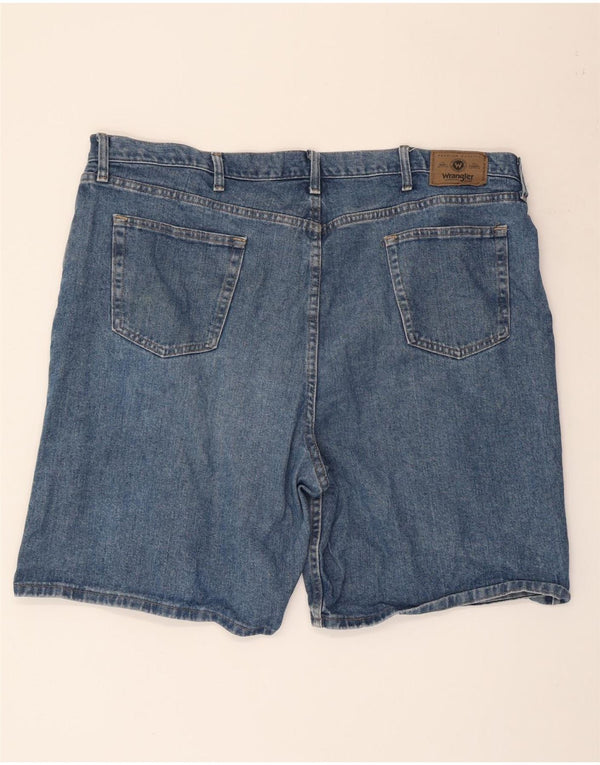 Shorts jeans masculino com ajuste relaxado WRANGLER W46 3XL algodão azul