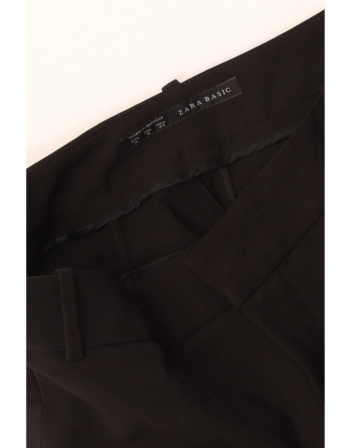 Zara Calça Chino Feminina Slim Médio W28 L27 Preta