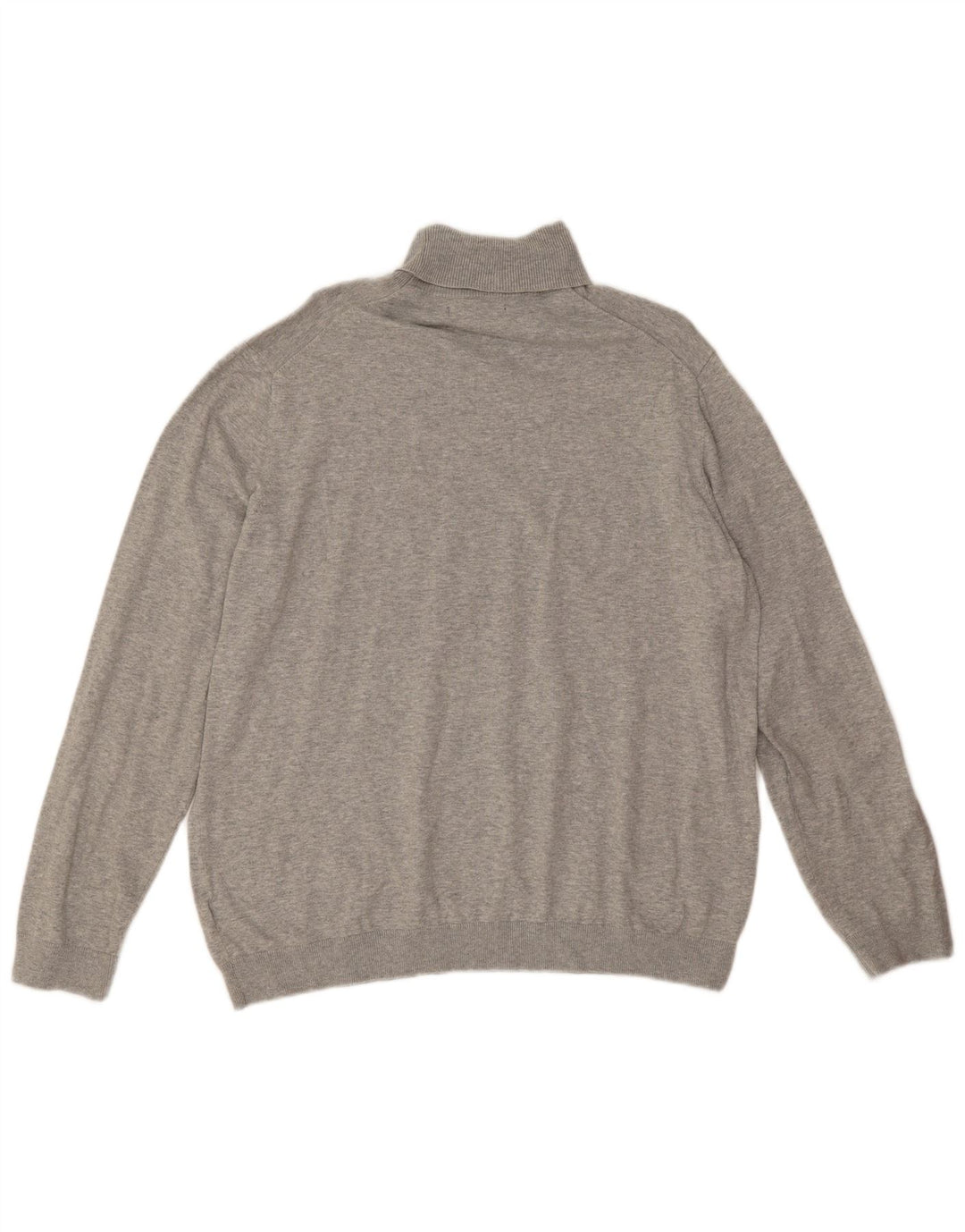 Suéter masculino Marks & Spencer com gola redonda XL algodão cinza