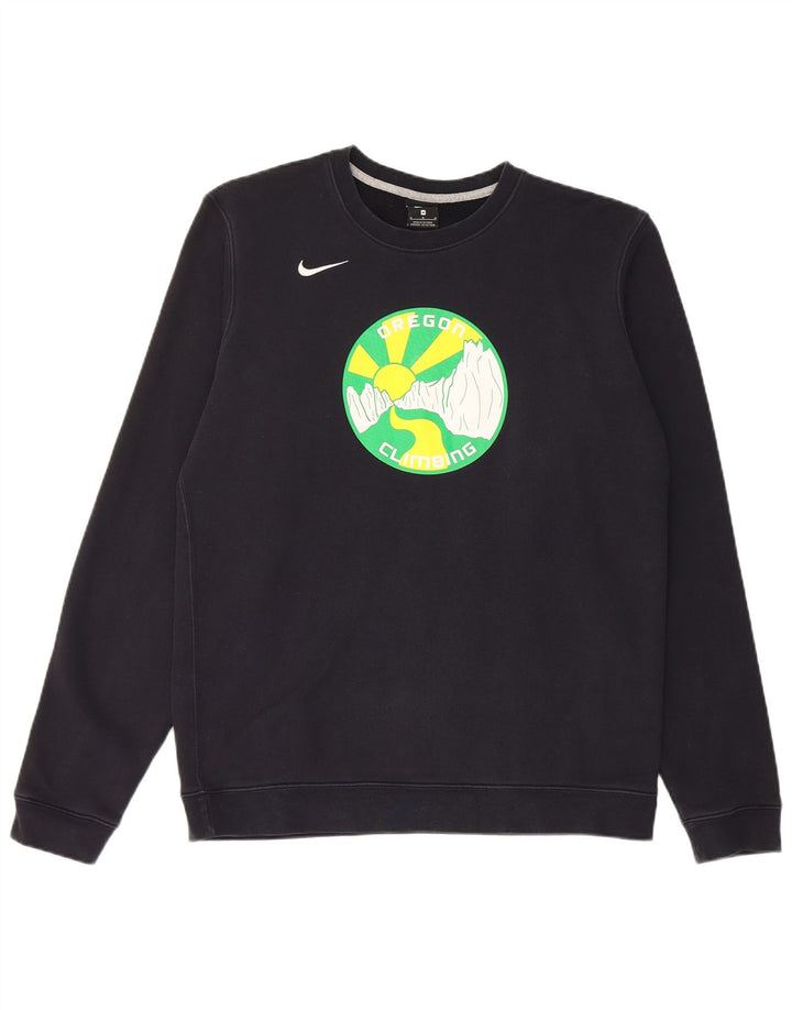 Moletom Nike Masculino Oregon Graphic Jumper Médio Algodão Preto