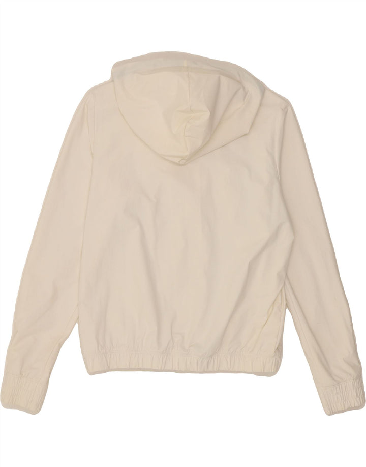 CHAMPION Womens Hooded Tracksuit Top Jacket UK 6 XS White Vintage Champion and Second-Hand Champion from Messina Hembry 