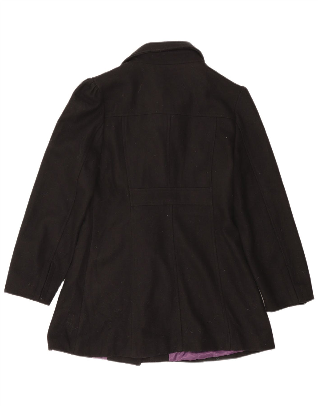 Casaco feminino Tirdy UK 16 grande lã preta