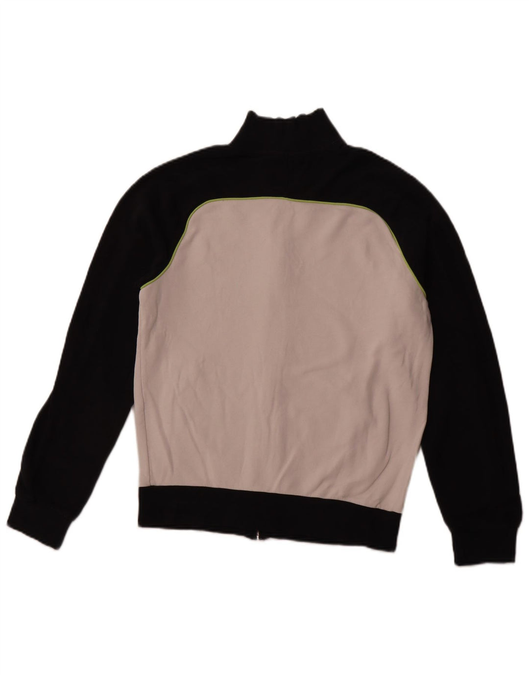 Jaqueta PUMA masculina de agasalho médio branco colorblock